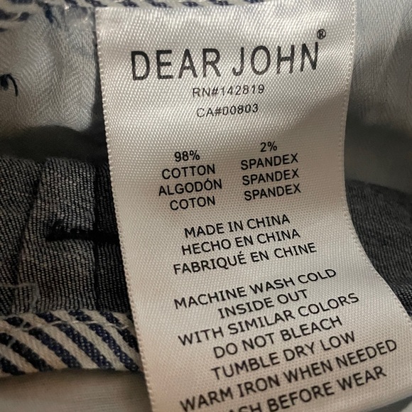 Hampton Dear John Mid-Rise Rolled Hem Shorts in Zodiac, 7/27, retail $60 - Picture 8 of 9